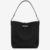 Longchamp - Sac seau Le Roseau XS porté épaule Noir